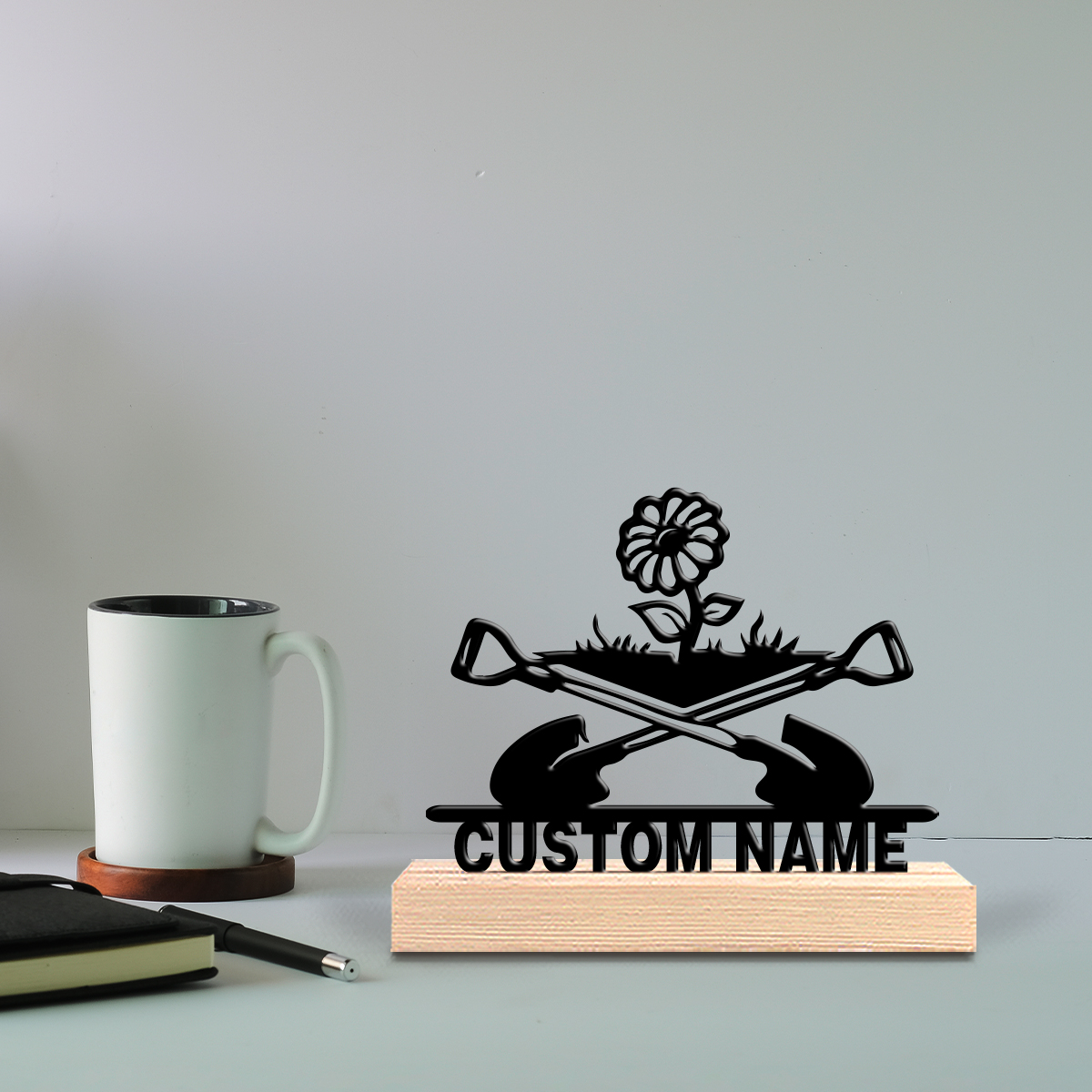 A modern minimalist customizat - Engraved Wood Frame avis et prix