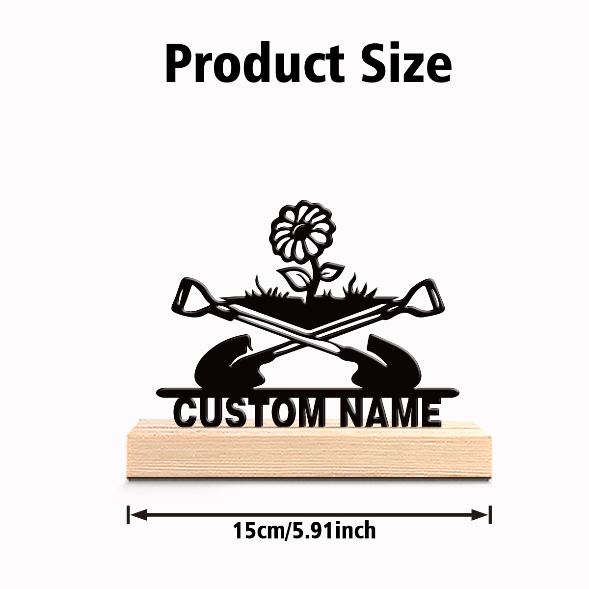 A modern minimalist customizat - Engraved Wood Frame avis et prix
