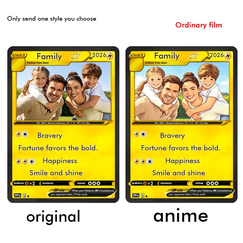 Pokemon Cards Custom Card Styl - Pet Portrait Custom avis et prix