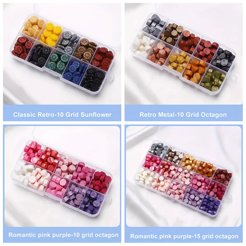 200Pcs Box Sealing Wax Beads,  - Wax Seal Letter Kit avis et prix