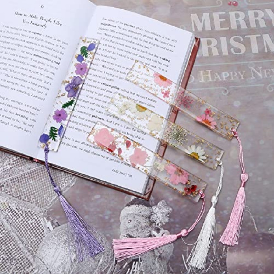 Bookmarks for Women, Book Mark - Dried Flower Bookmark avis et prix