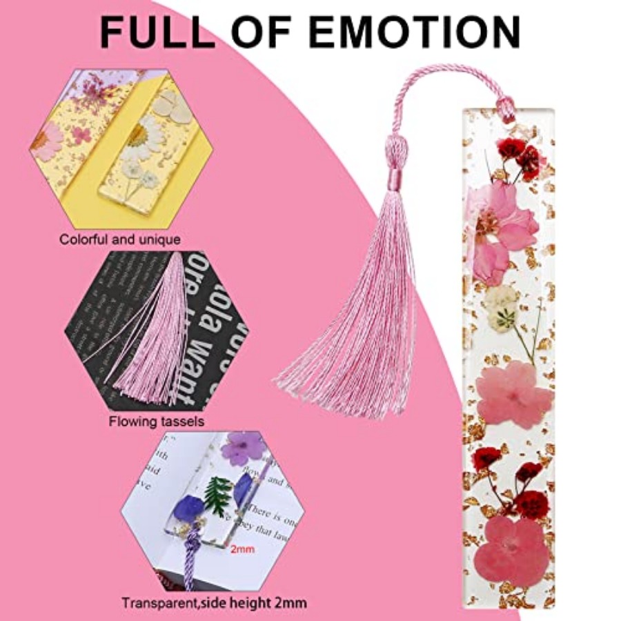 Bookmarks for Women, Book Mark - Dried Flower Bookmark avis et prix