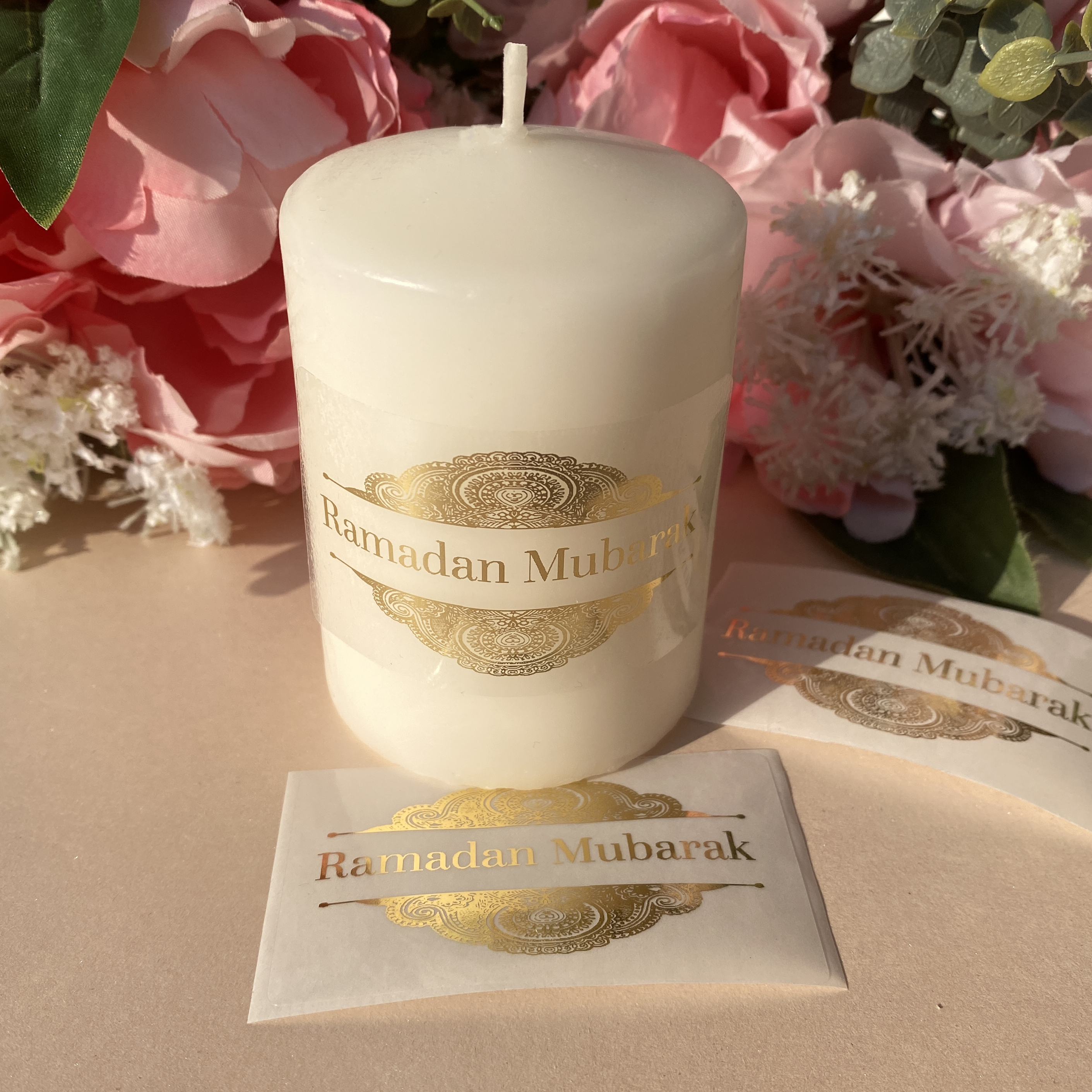 30 Ramadan Mubarak Crescent St - Personalised Candle Label avis et prix