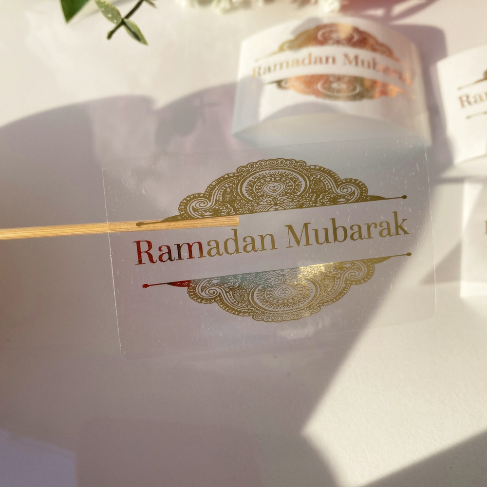 30 Ramadan Mubarak Crescent St - Personalised Candle Label avis et prix