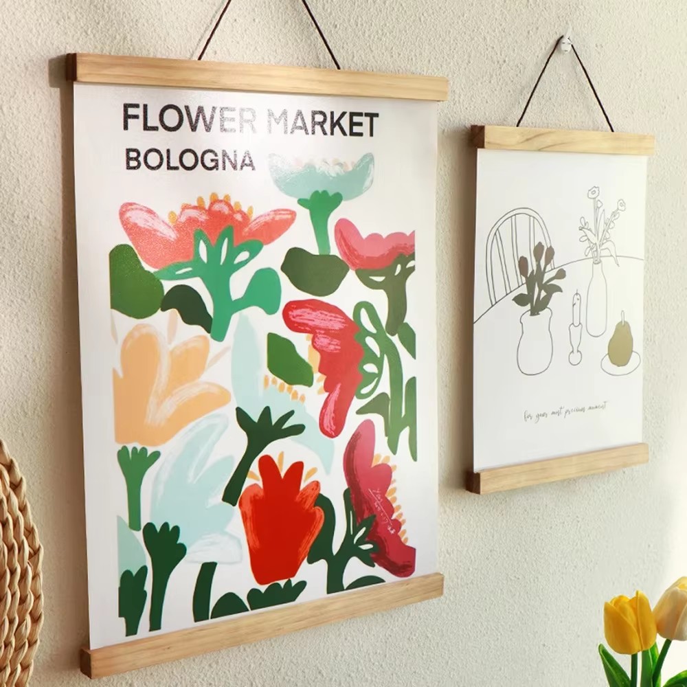 7 Colors 30 40 50cm Magnatic P - Engraved Wood Frame avis et prix