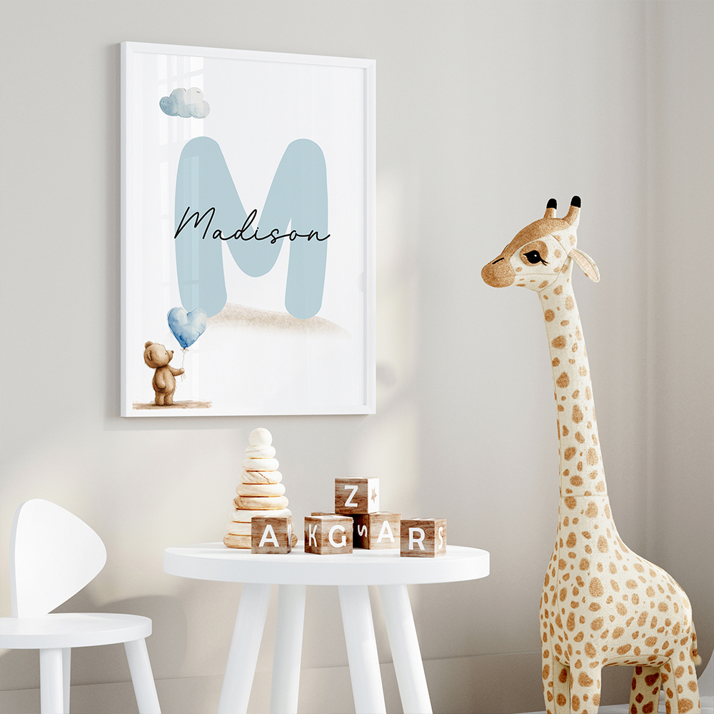 3pcs Personalized Name Blue Be - Personalized Name Box avis et prix