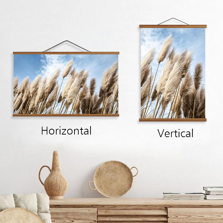 1PC Magnetic Wooden Picture Ha - Engraved Wood Frame avis et prix