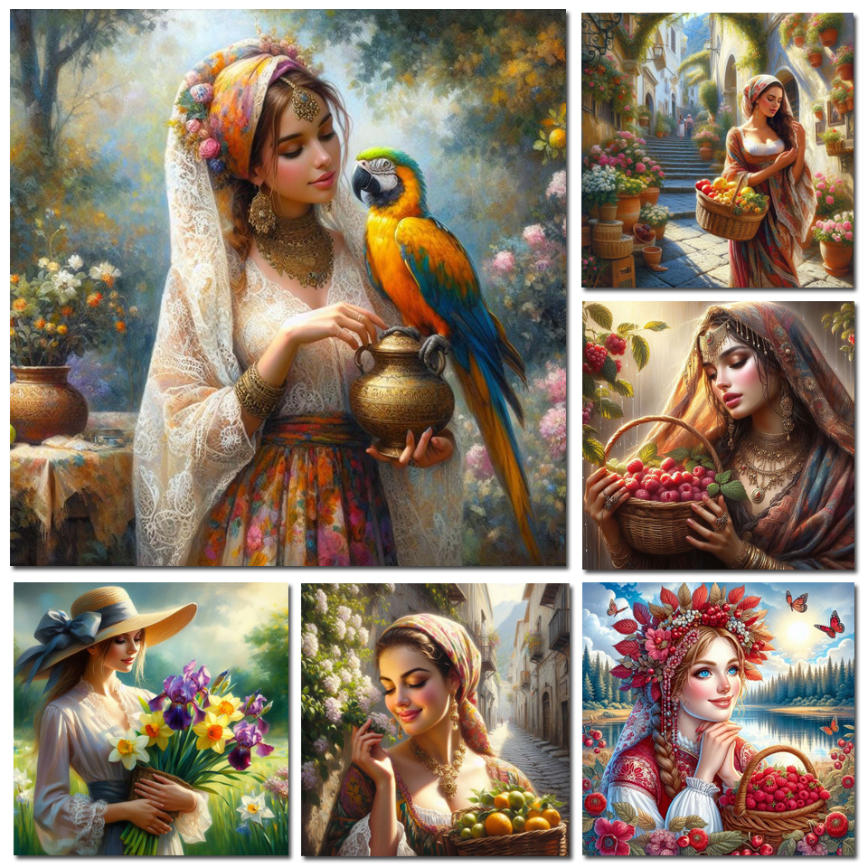 1pc frameless Diamond Painting - Photo Mosaic Print avis et prix
