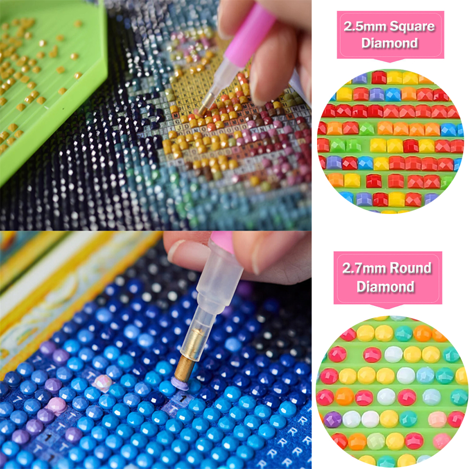 1pc frameless Diamond Painting - Photo Mosaic Print avis et prix