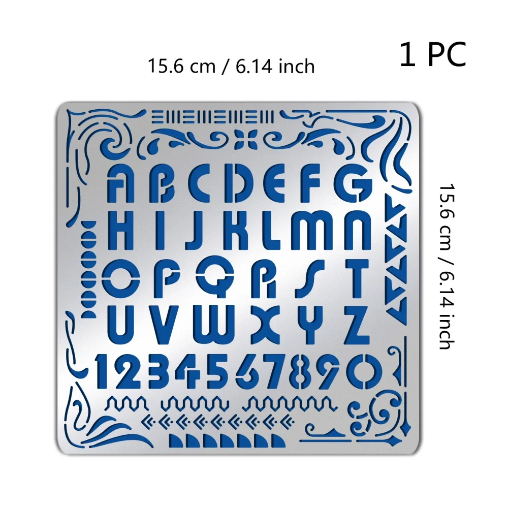 Matte Artistic Metal Letters S - Engraved Wood Frame avis et prix