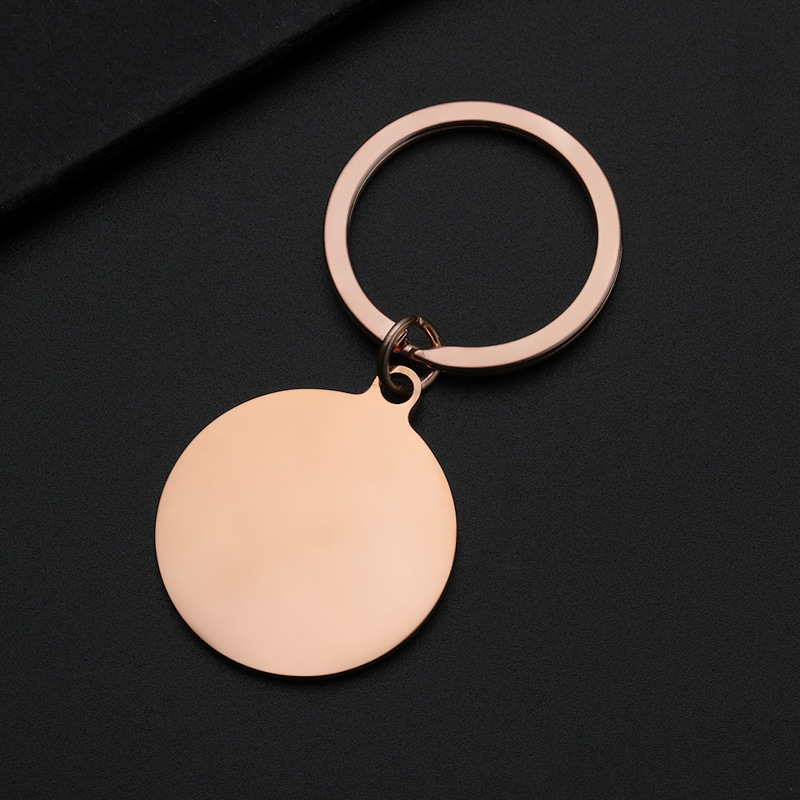 1pc Custom Keychain Personaliz - Initial Ring Custom avis et prix