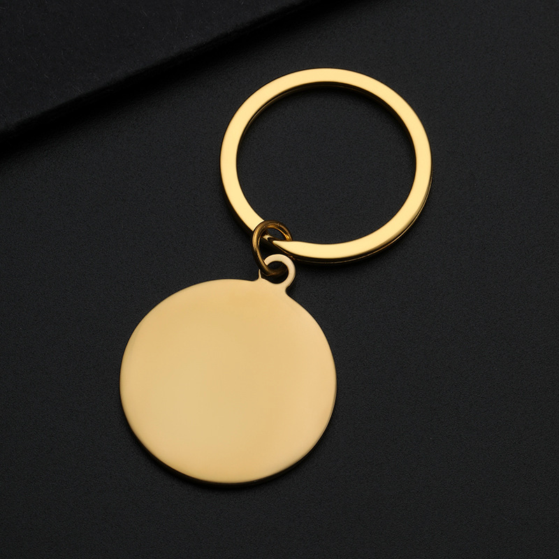 1pc Custom Keychain Personaliz - Initial Ring Custom avis et prix