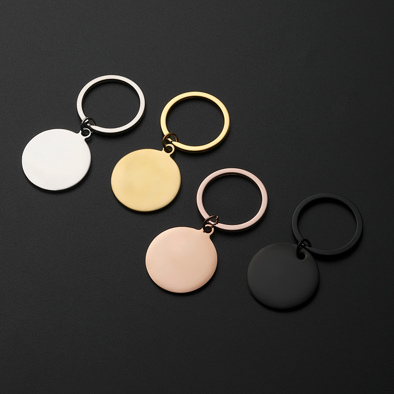 1pc Custom Keychain Personaliz - Initial Ring Custom avis et prix