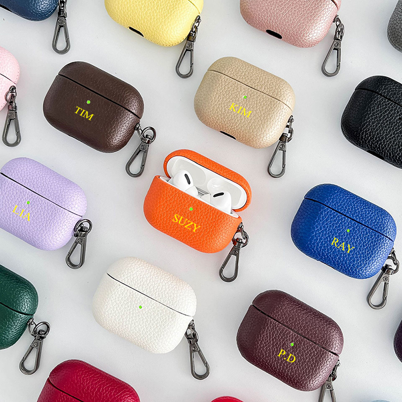 Fashion Cute Mini DIY Earphone - Monogram Keychain Leather avis et prix