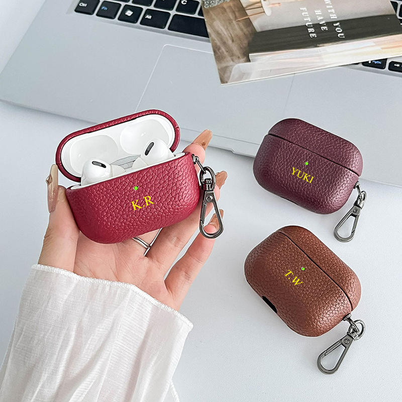 Fashion Cute Mini DIY Earphone - Monogram Keychain Leather avis et prix
