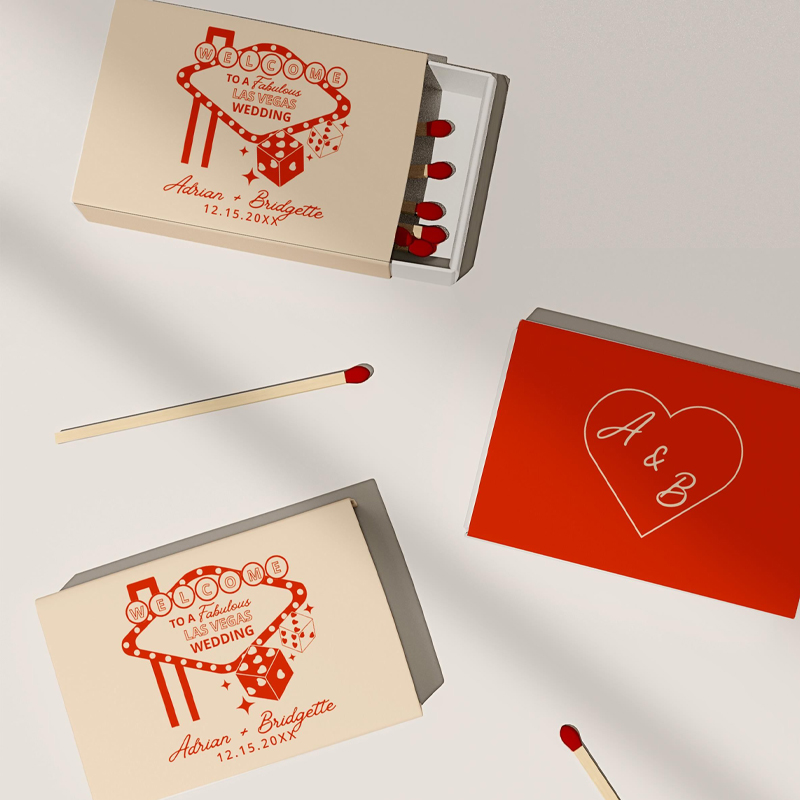 Customized Matchbox Sticker Fo - Personalised Candle Label avis et prix