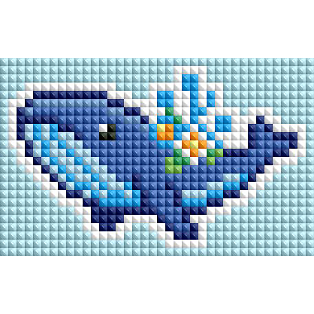 Minigem®: Whale and Flower 9.4 - Photo Mosaic Print avis et prix