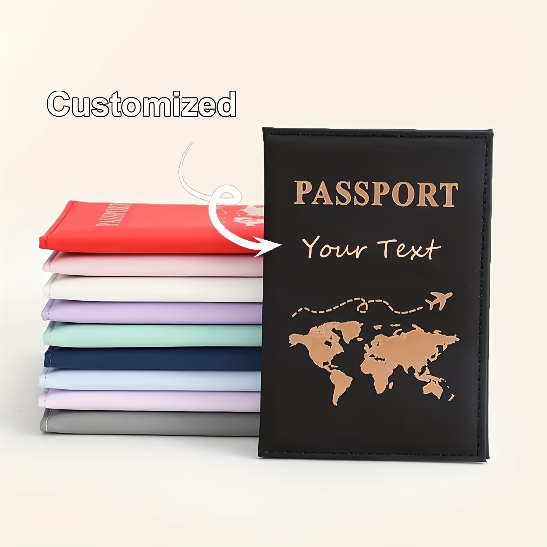 Custom Name World Map Passport - Personalized Name Box avis et prix