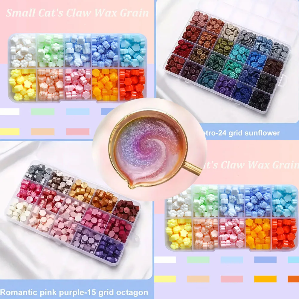 600Pcs Box Sealing Wax Beads,  - Wax Seal Letter Kit avis et prix
