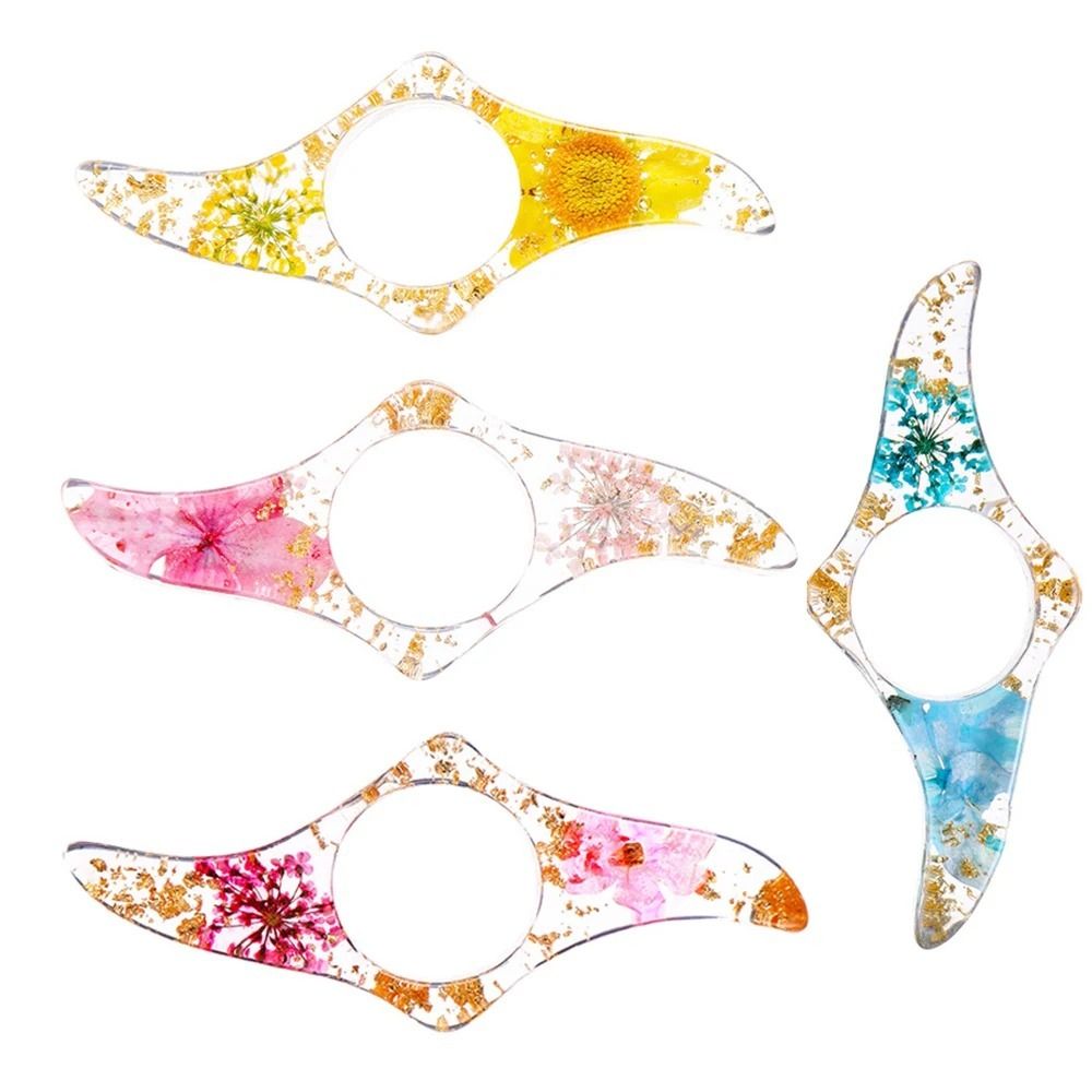Book Accessories Acrylic Thumb - Dried Flower Bookmark avis et prix
