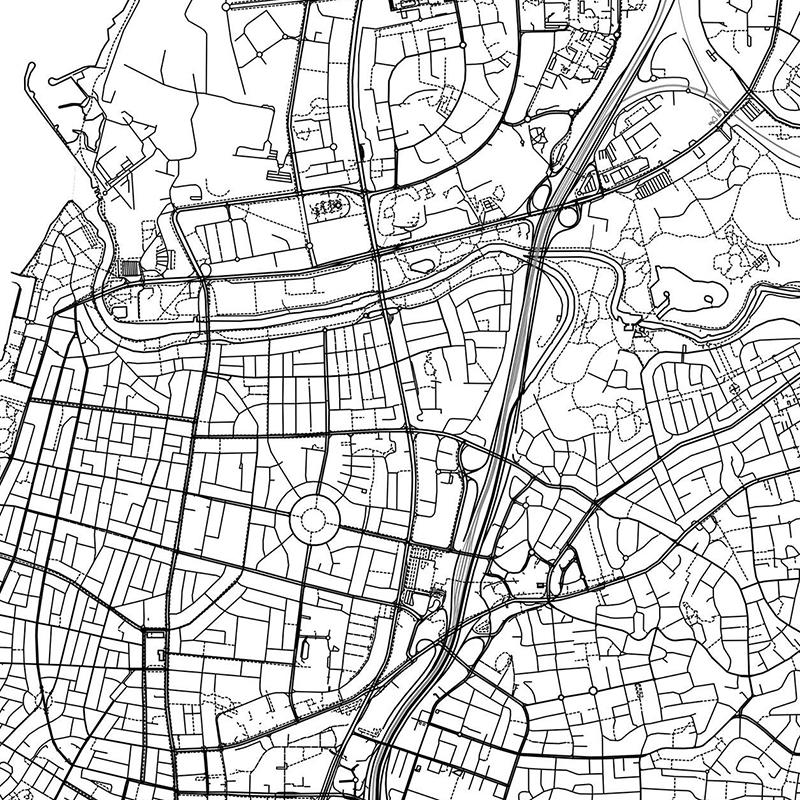 Tel Aviv Map Print Israel City - Custom Star Map avis et prix