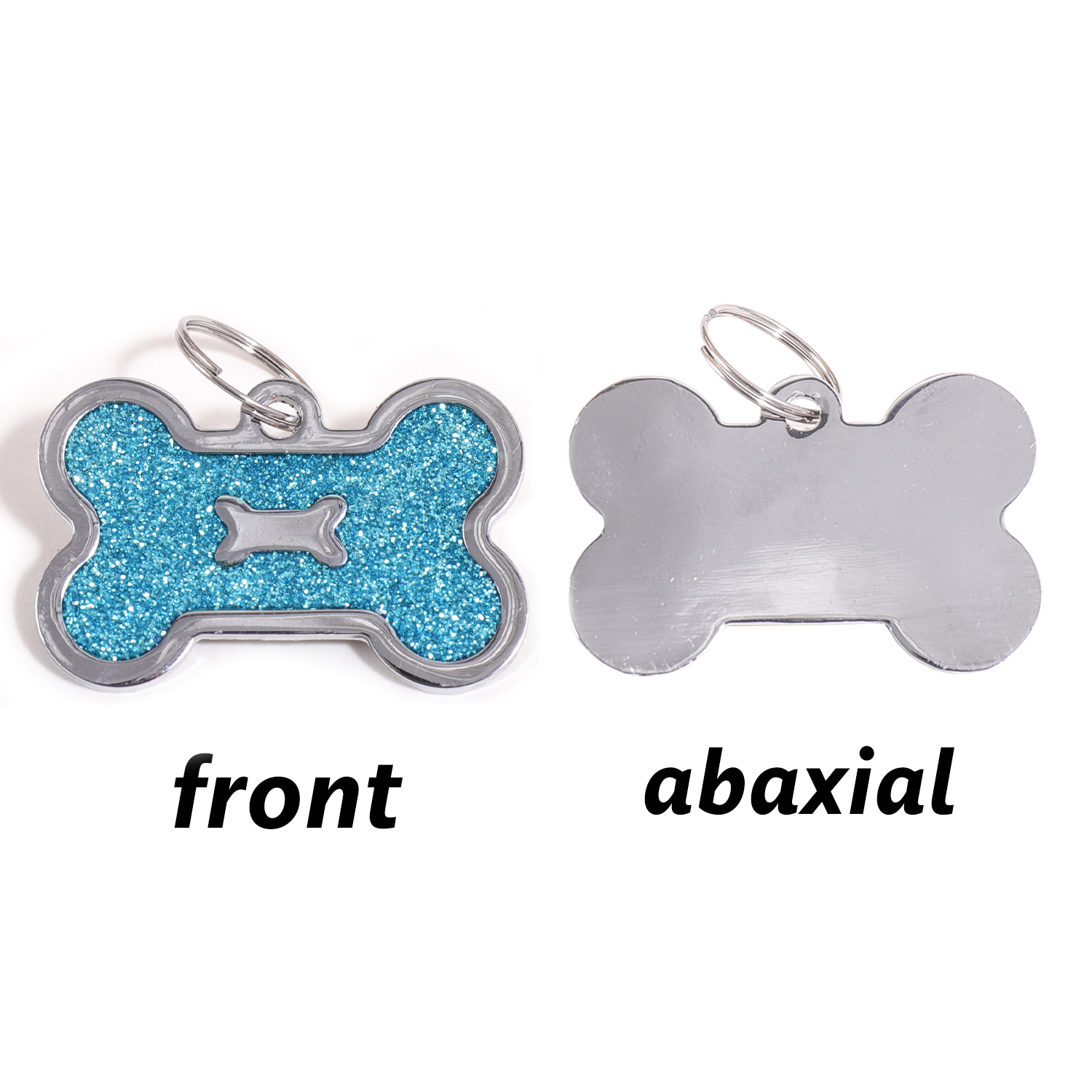 Glitter Custom Text Dog Tags C - Pet Portrait Custom avis et prix