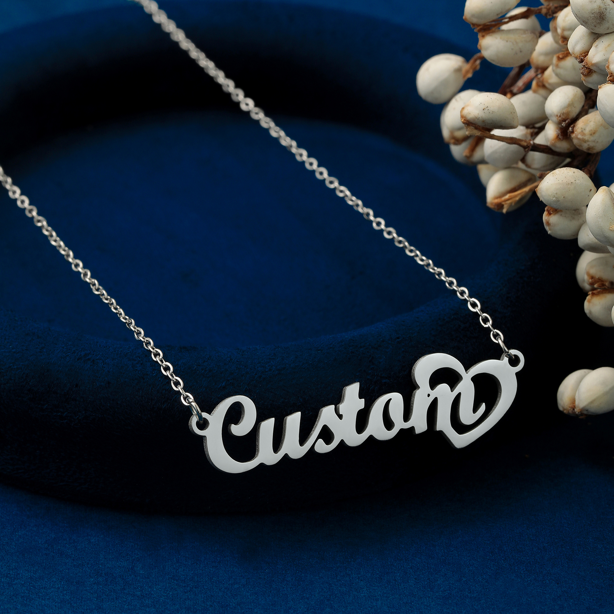 Customized Name Necklace with  - Name Necklace Custom avis et prix