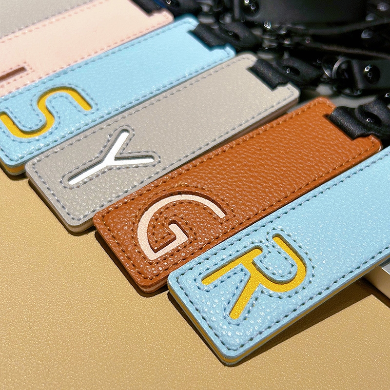 Classic Pu Leather Keychain A- - Monogram Keychain Leather avis et prix