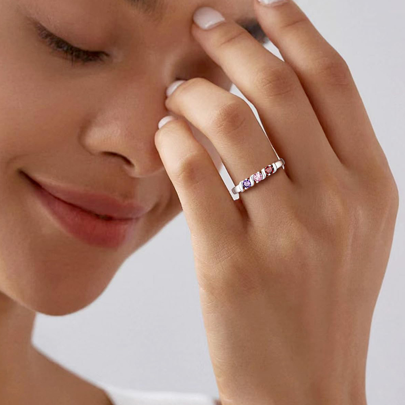 Personalized Names Ring with 1 - Initial Ring Custom avis et prix