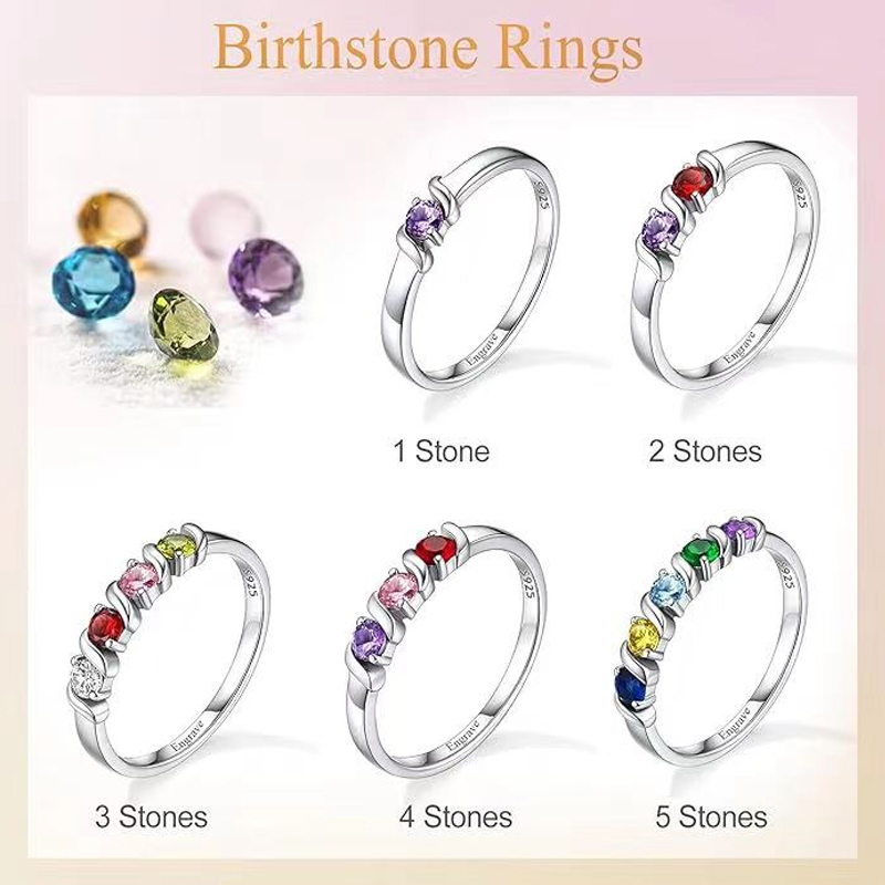 Personalized Names Ring with 1 - Initial Ring Custom avis et prix