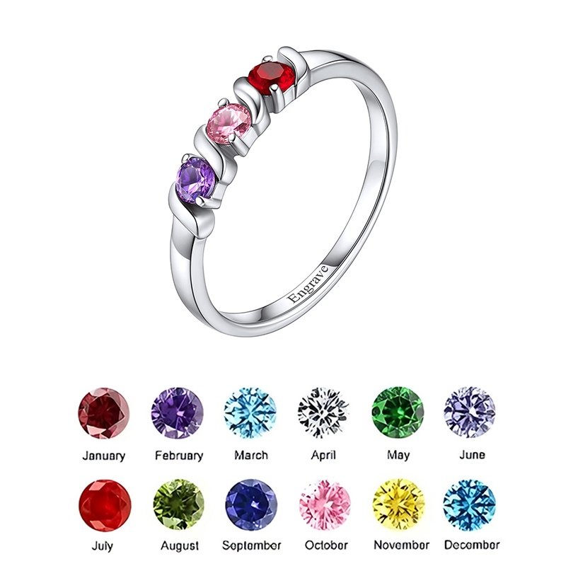 Personalized Names Ring with 1 - Initial Ring Custom avis et prix