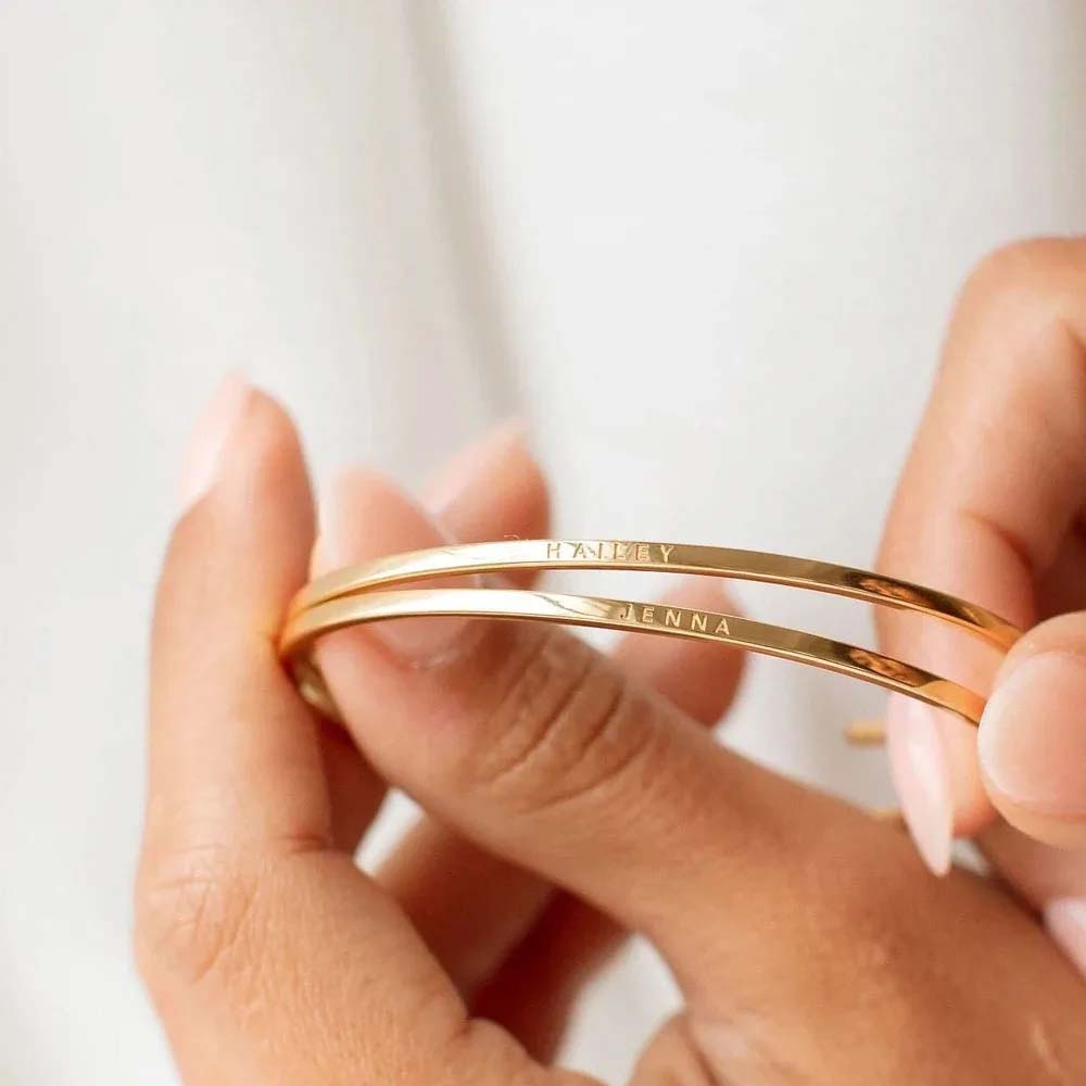 Couple Engrave Name Text Custo - Coordinates Bracelet avis et prix