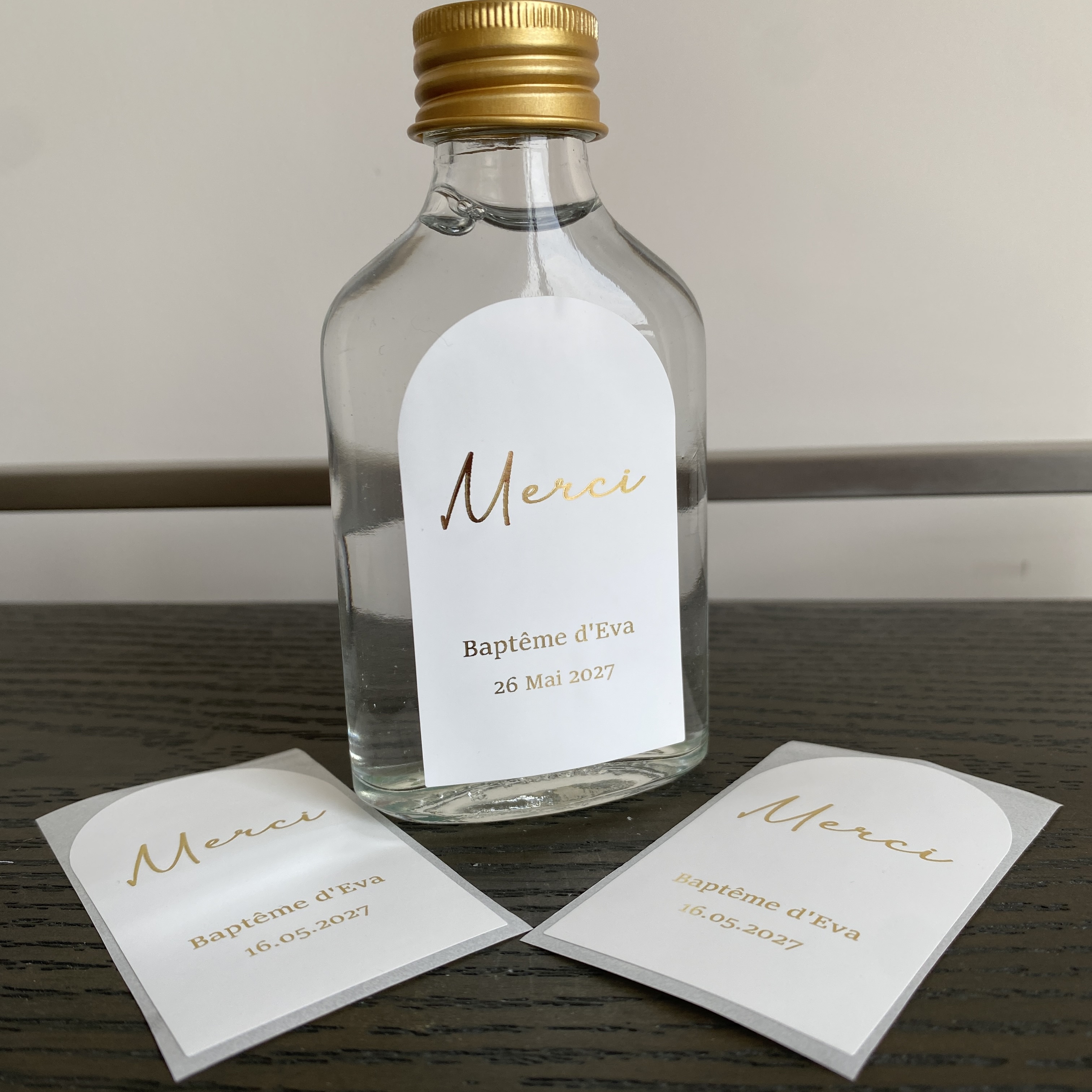 Custom Baptism Candle Merci Th - Personalised Candle Label avis et prix