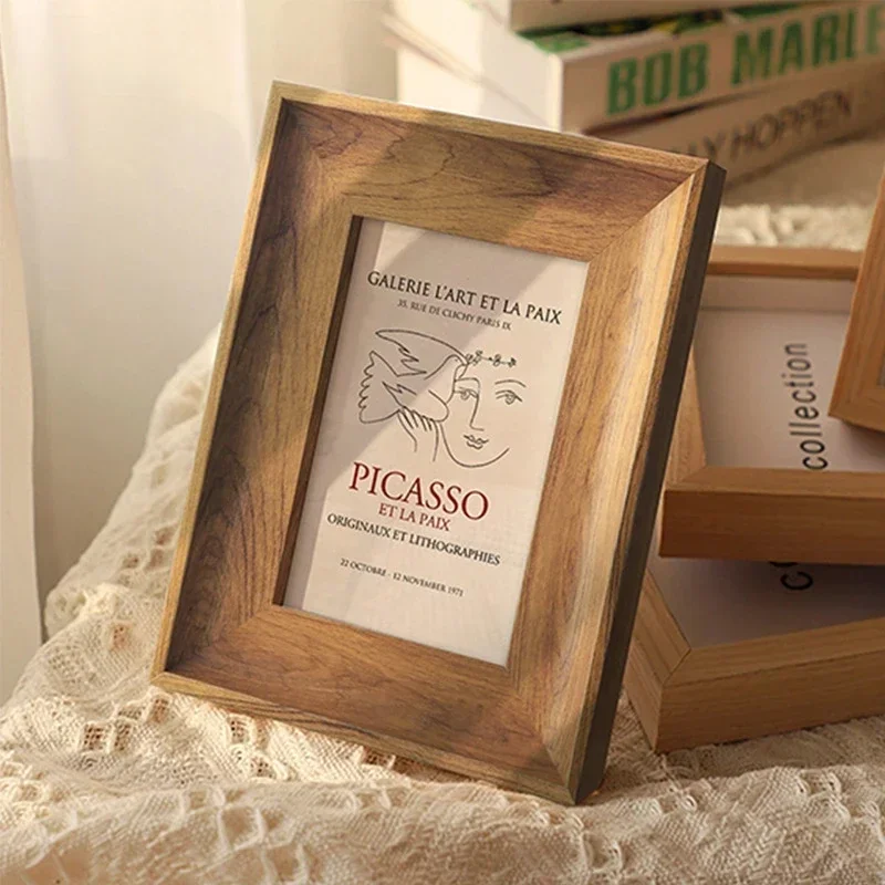 Wooden Photo Frame 5/6/7/8/10  - Engraved Wood Frame avis et prix