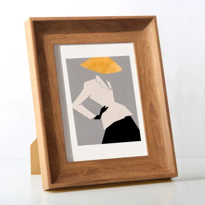 Wooden Photo Frame 5/6/7/8/10  - Engraved Wood Frame avis et prix