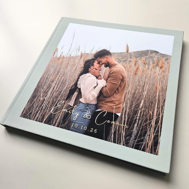 Custom Wedding Guest Book with - Custom Photo Book avis et prix