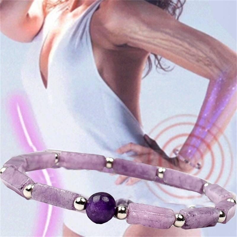 1Pcs Amethyst Body-purify Slim - Coordinates Bracelet avis et prix