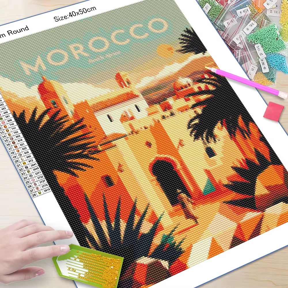 DIY 5D Diamond Mosaic Noveltie - Photo Mosaic Print avis et prix