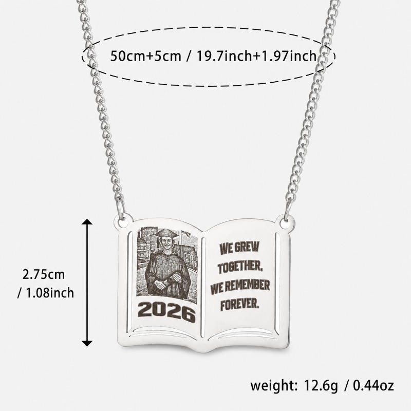 Custom Photo Book Necklace Sta - Custom Photo Book avis et prix