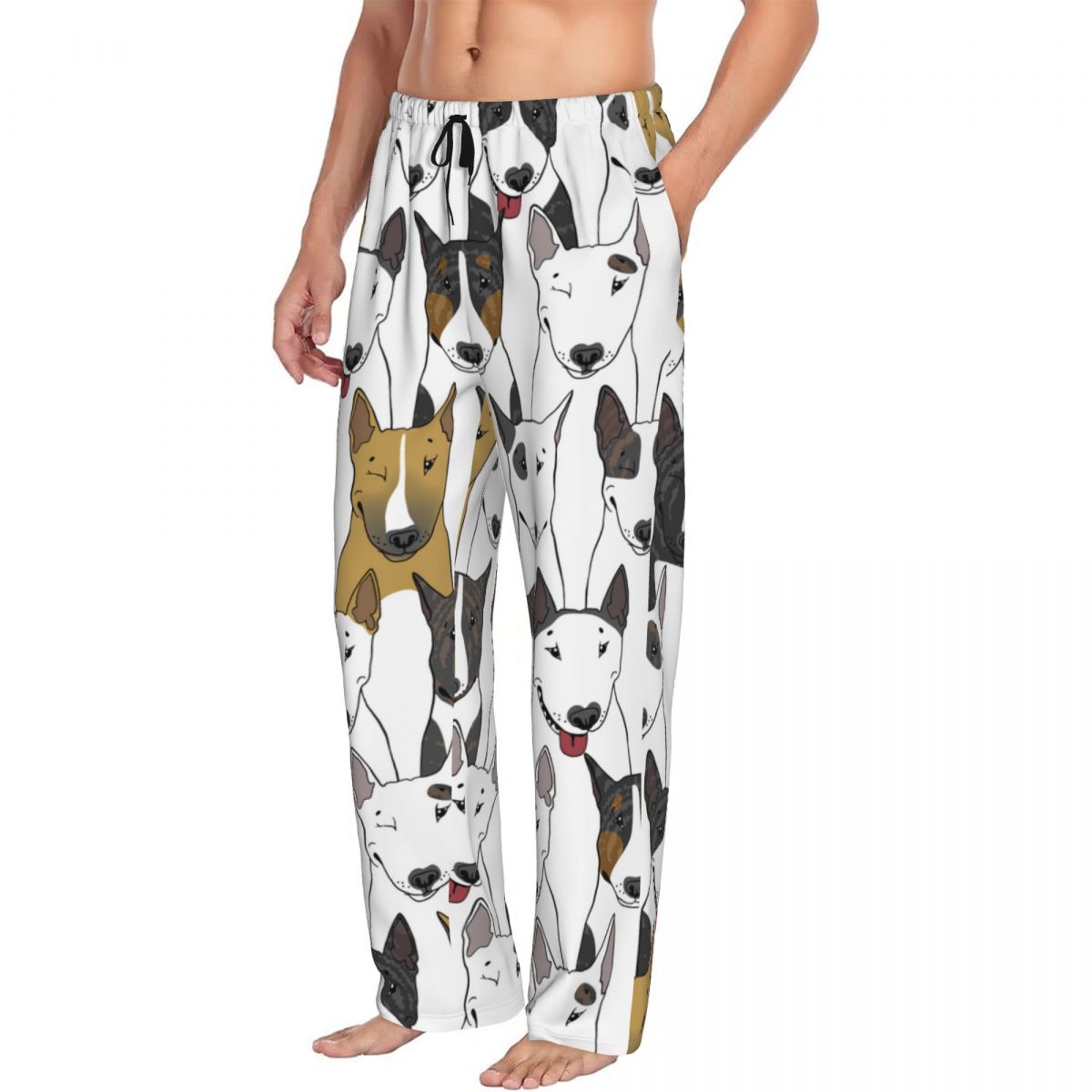 Custom Printed Men's Pajama Pa - Pet Portrait Custom avis et prix