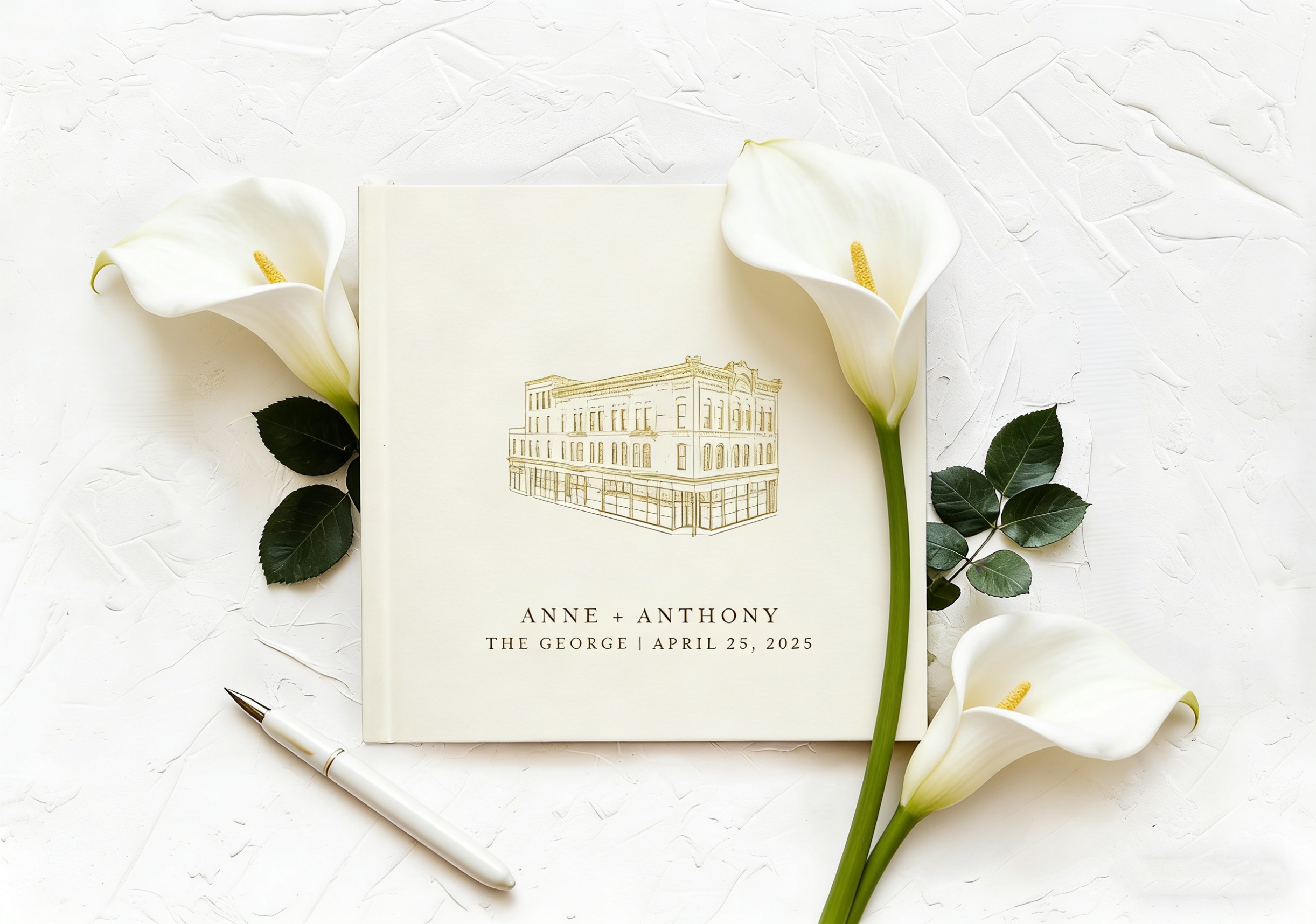 Custom Venue Illustration Wedd - Custom Photo Book avis et prix
