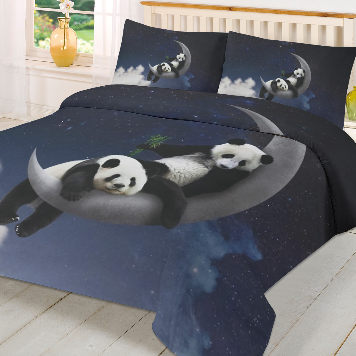 Moon Night Sky Panda Bamboo St - Custom Night Sky avis et prix