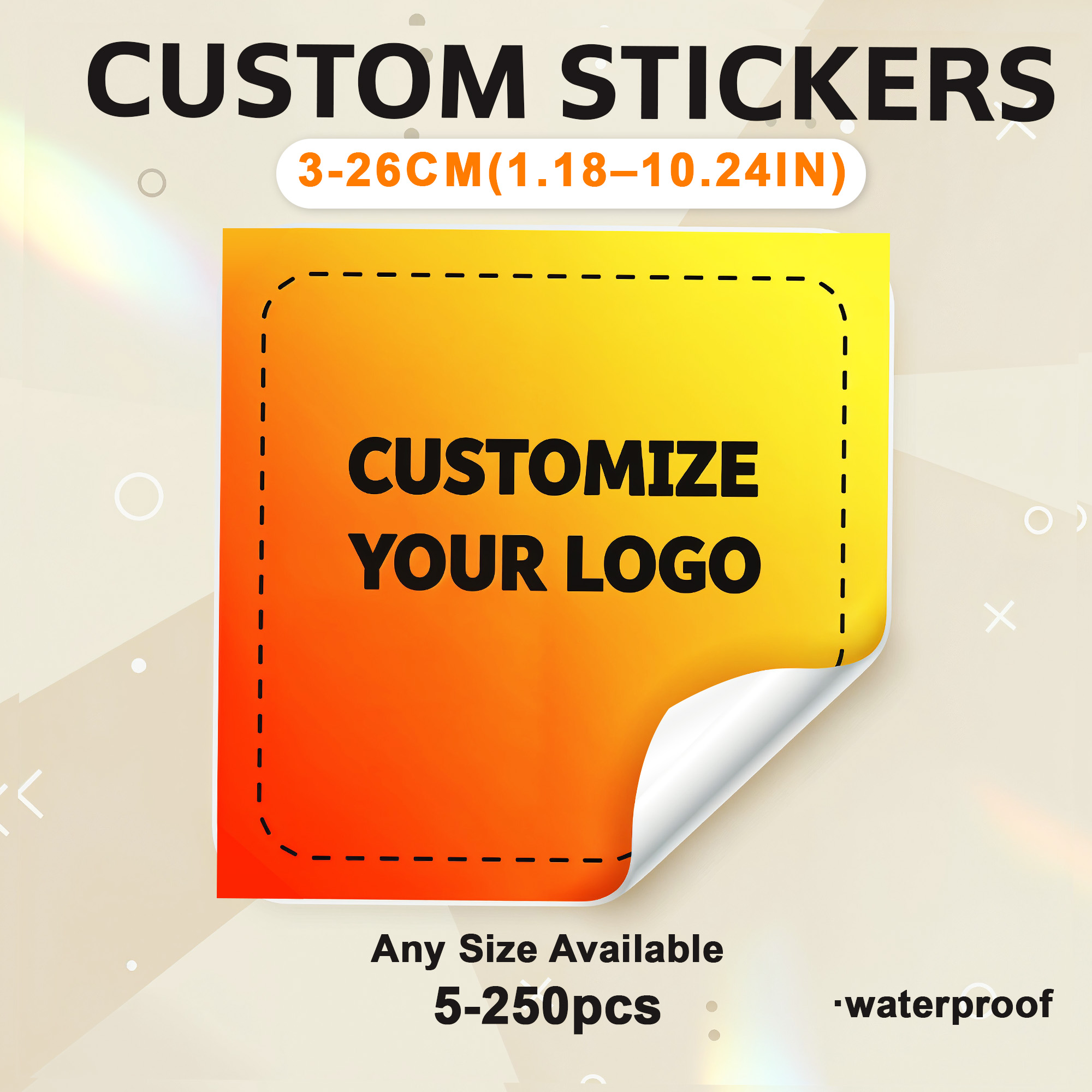 Custom Stickers Waterproof Cus - Personalised Candle Label avis et prix