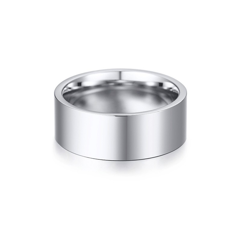 Vnox 8mm Classic Plain Ring fo - Initial Ring Custom avis et prix