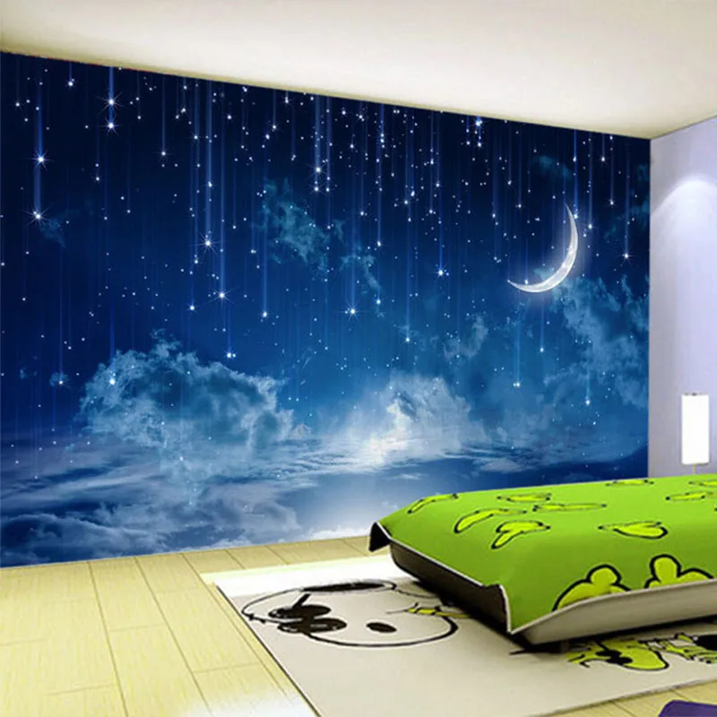 Mural Wallpaper Custom Blue Ni - Custom Night Sky avis et prix