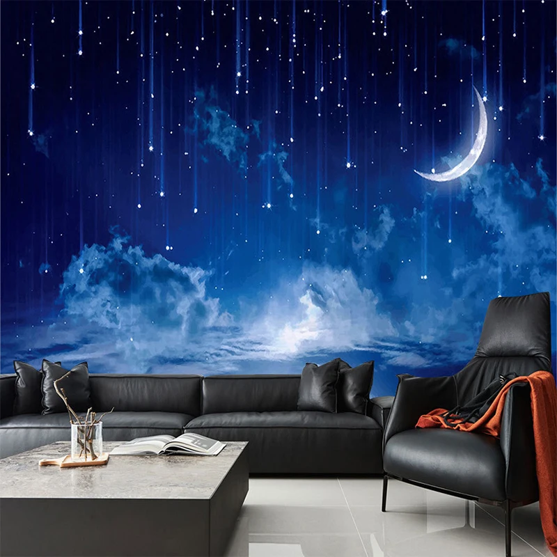Mural Wallpaper Custom Blue Ni - Custom Night Sky avis et prix
