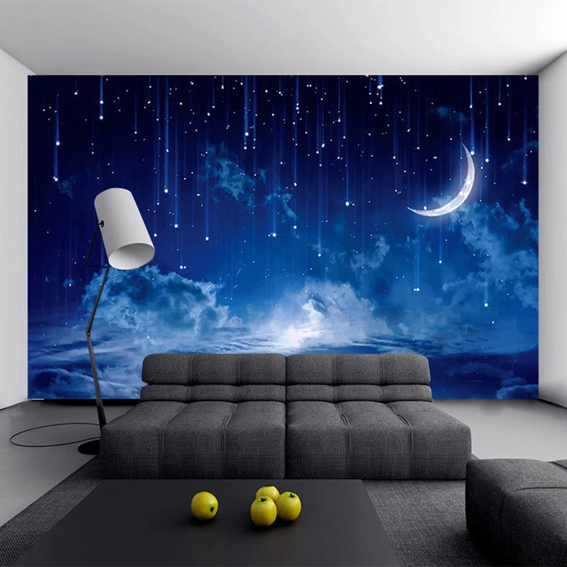 Mural Wallpaper Custom Blue Ni - Custom Night Sky avis et prix