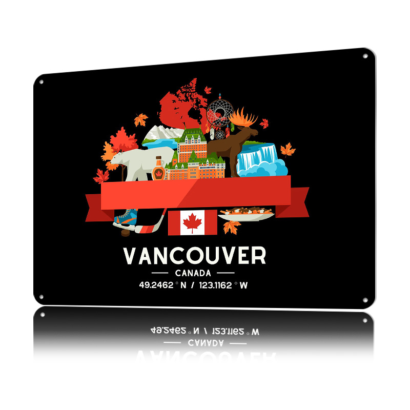 Vancouver City Map Printed Pos - Custom Map Poster avis et prix
