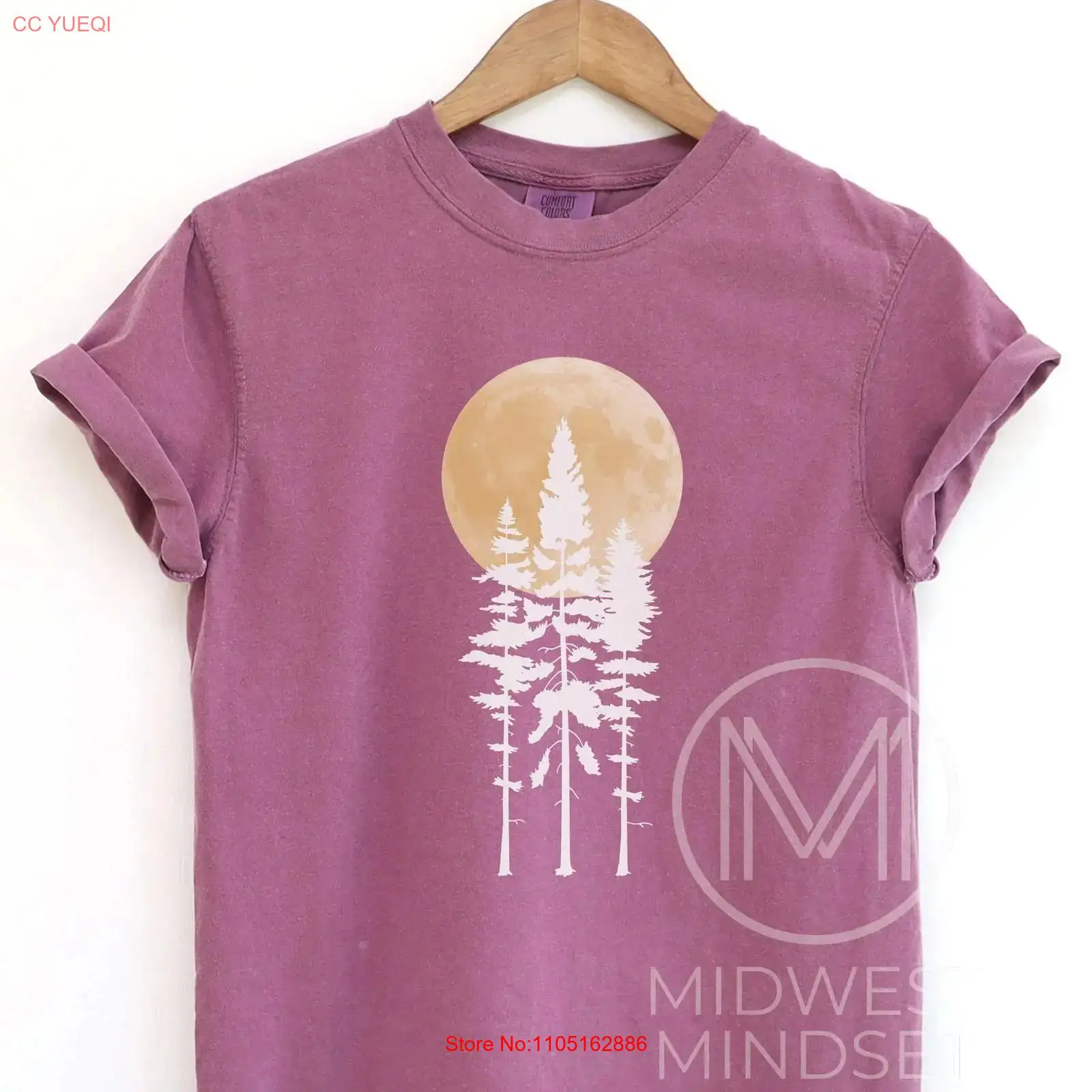 Pine Tree T Shirt Boho Nature  - Family Tree Print avis et prix