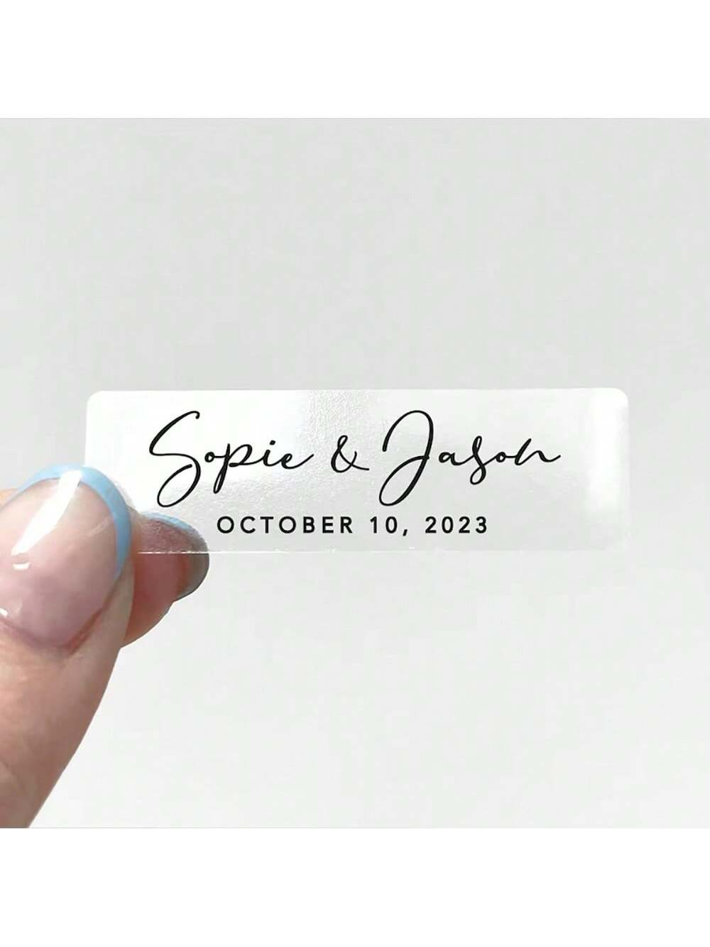 Custom Aluminum Foil Transpare - Personalised Candle Label avis et prix